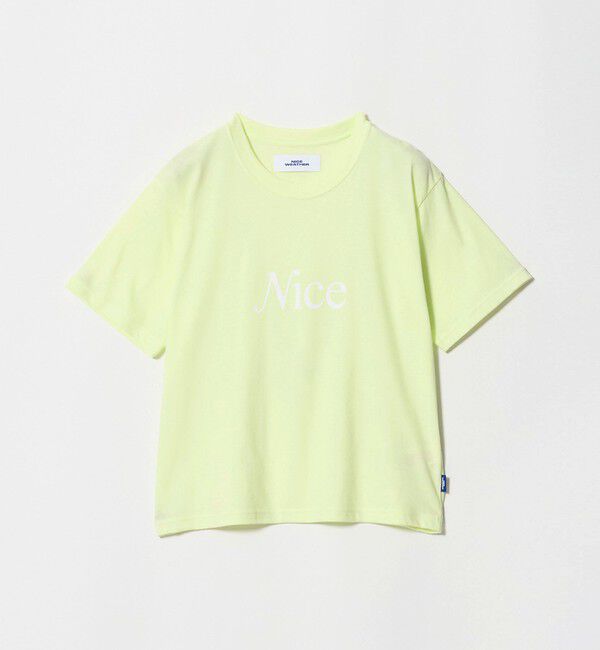 NICE WEATHER「＜NICE WEATHER＞ウィメンズ NICE ロゴ Tシャツ」|Tシャツ・カットソー|LIME