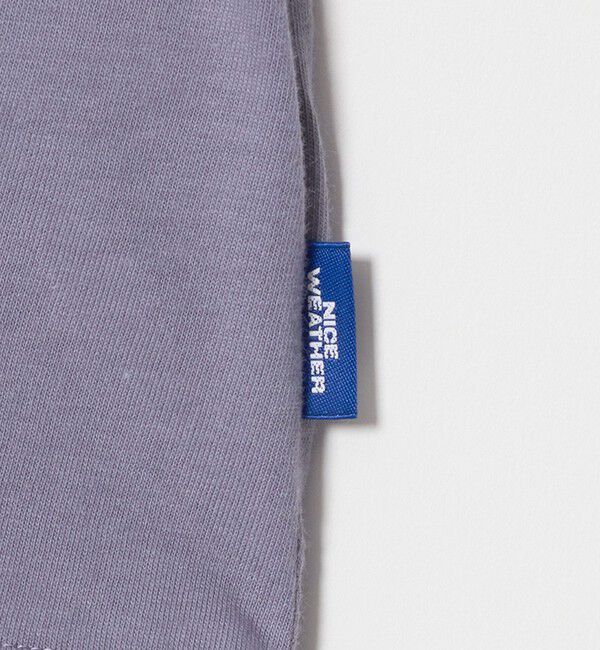 NICE WEATHER「＜NICE WEATHER＞ウィメンズ NICE ロゴ Tシャツ」|Tシャツ・カットソー|