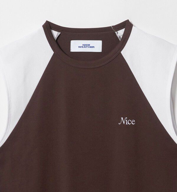 NICE WEATHER「＜NICE WEATHER＞ヘルシースリーブトップス」|Tシャツ・カットソー|