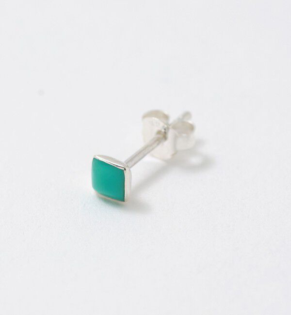 BEAUTY&YOUTH UNITED ARROWS「＜BAITS＞スクエア ストーン ピアス」|ピアス|