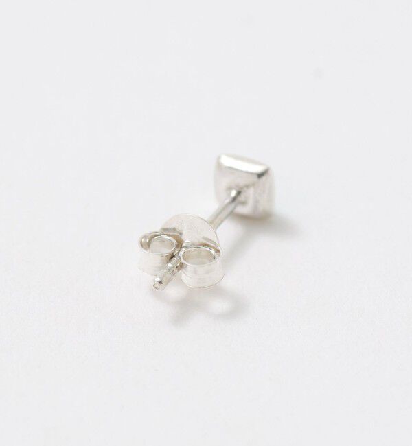 BEAUTY&YOUTH UNITED ARROWS「＜BAITS＞スクエア ストーン ピアス」|ピアス|