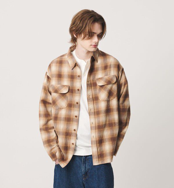 California General Store「＜PENDLETON &times; CGS.＞チェック シャツ」|シャツ・ブラウス|BEIGE
