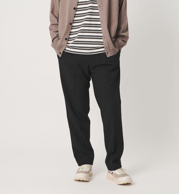 BEAUTY&YOUTH UNITED ARROWS「ダブル トロ イージー スラックス NO.6 ヨコストレッチ」|チノ|