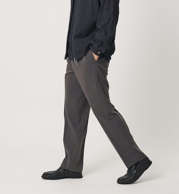 BEAUTY&YOUTH UNITED ARROWS「ダブル トロ イージー スラックス NO.6 ヨコストレッチ」|チノ|