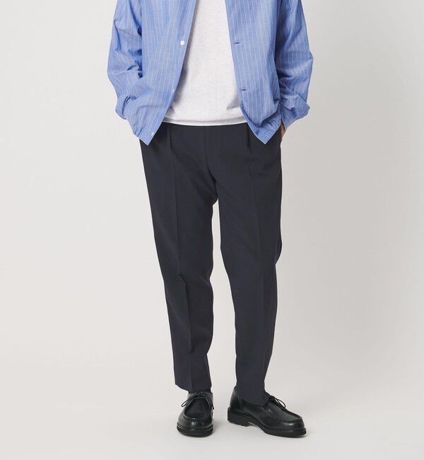 BEAUTY&YOUTH UNITED ARROWS「ダブル トロ イージー スラックス NO.6 ヨコストレッチ」|チノ|