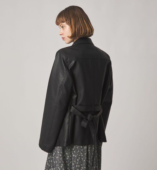 STEVEN ALAN「＜Steven Alan＞レザー ライク ブルゾン」|その他|