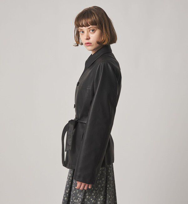 STEVEN ALAN「＜Steven Alan＞レザー ライク ブルゾン」|その他|