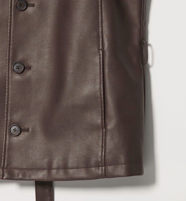 STEVEN ALAN「＜Steven Alan＞レザー ライク ブルゾン」|その他|