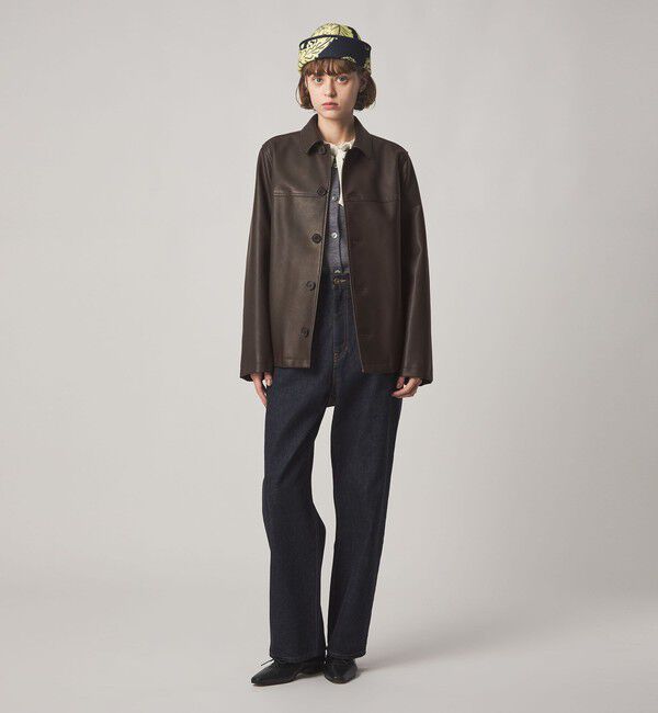 STEVEN ALAN「＜Steven Alan＞レザー ライク ブルゾン」|その他|