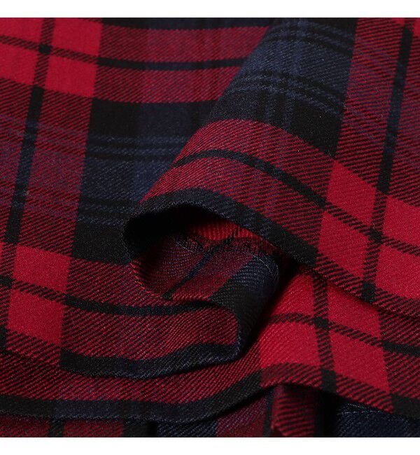 Demi-Luxe BEAMS 「【別注】O&rsquo;NEIL OF DUBLIN &times; Demi-Luxe BEAMS / ウール イージー ロング キルトスカート 85cm」|スカート|