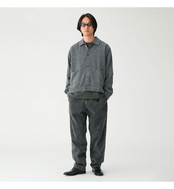 BEAMS「ブークレ ツイード シャツ」|シャツ・ブラウス|