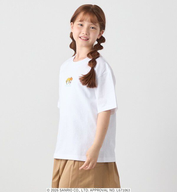SHIPS any「LITTLE TWIN STARS &times; SHIPS any: リトルツインスターズ プリント TEE <KIDS>」|Tシャツ・カットソー|ライトホワイト
