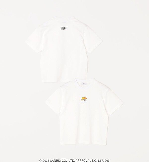 SHIPS any「LITTLE TWIN STARS &times; SHIPS any: リトルツインスターズ プリント TEE <KIDS>」|Tシャツ・カットソー|