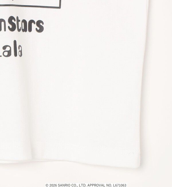 SHIPS any「LITTLE TWIN STARS &times; SHIPS any: リトルツインスターズ プリント TEE <KIDS>」|Tシャツ・カットソー|