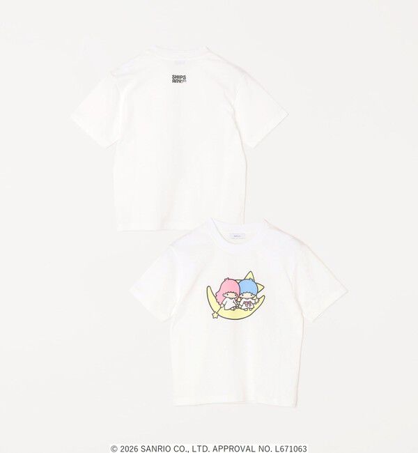 SHIPS any「LITTLE TWIN STARS &times; SHIPS any: リトルツインスターズ プリント TEE <KIDS>」|Tシャツ・カットソー|