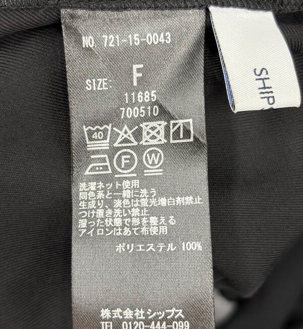 SHIPS any「《一部追加予約》〈洗濯機可能〉シアー フリル バンドカラー シャツ ブラウス」|シャツ・ブラウス|