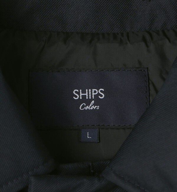 SHIPS Colors 「《予約》〈撥水・防風・防花粉〉All Weather Tex 中綿 ダウン ジャケット◆」|ダウン|