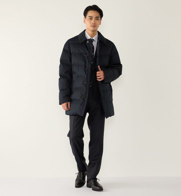 SHIPS Colors 「《予約》〈撥水・防風・防花粉〉All Weather Tex 中綿 ダウン ジャケット◆」|ダウン|