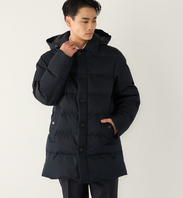 SHIPS Colors 「《予約》〈撥水・防風・防花粉〉All Weather Tex 中綿 ダウン ジャケット◆」|ダウン|