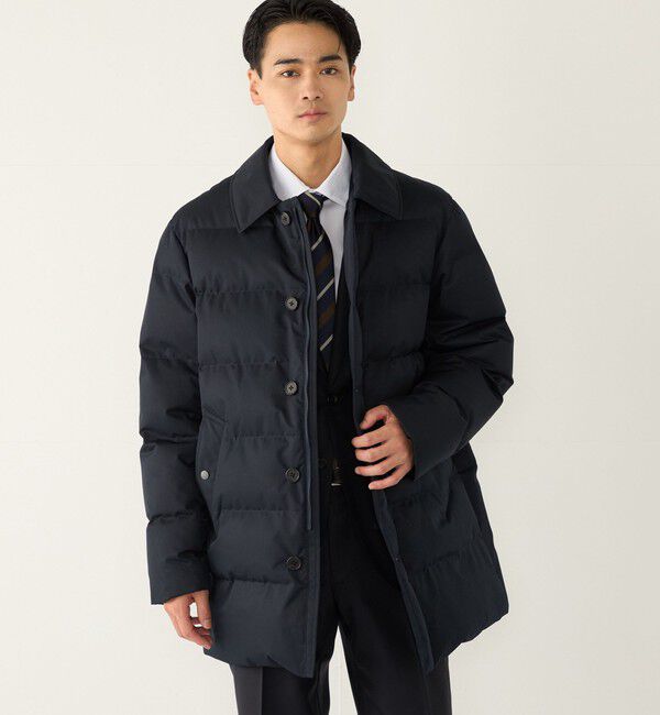 SHIPS Colors 「《予約》〈撥水・防風・防花粉〉All Weather Tex 中綿 ダウン ジャケット◆」|ダウン|