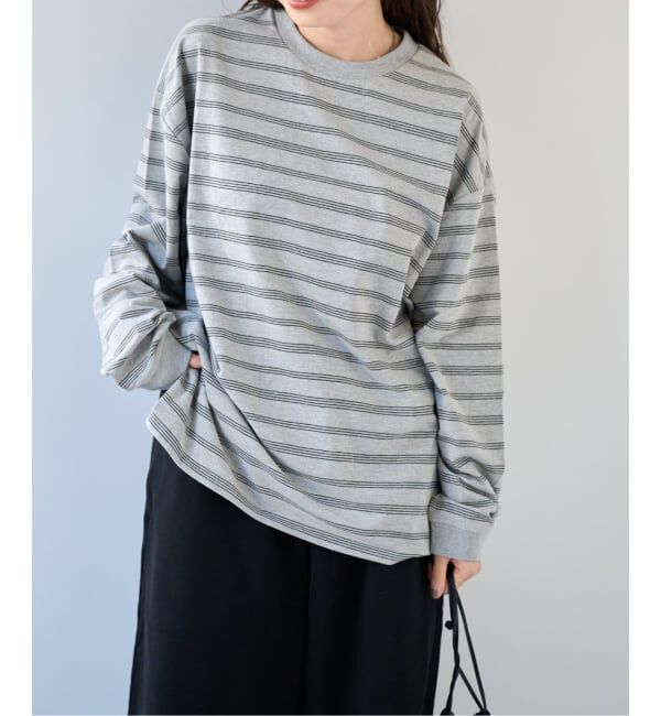 OUTDOOR PRODUCTS Usual Things「BORDER&PLANEWIDE ロンTEE」|Tシャツ・カットソー|