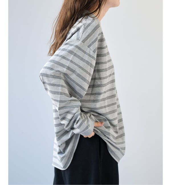 OUTDOOR PRODUCTS Usual Things「BORDER&PLANEWIDE ロンTEE」|Tシャツ・カットソー|