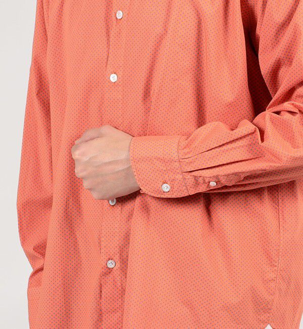 TOMORROWLAND BUYING WEAR「ERRICO FORMICOLA コットン レギュラーカラー ドットシャツ」|シャツ・ブラウス|