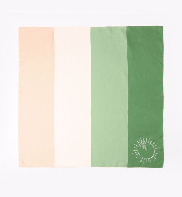 TOMORROWLAND GOODS「sense the pebble Bettina シルクスカーフ」|バンダナ・スカーフ|