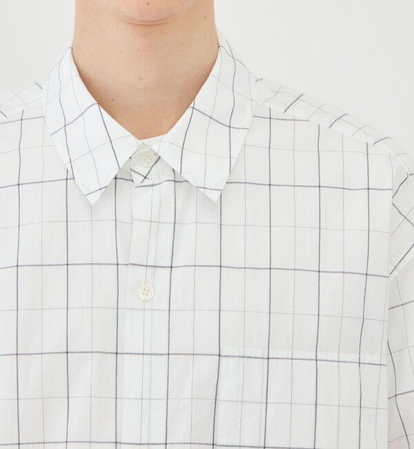 GALERIE VIE「コットン ハーフスリーブシャツ」|シャツ・ブラウス|