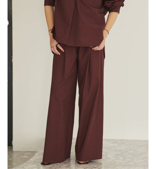 Plage「relaxy shirt パンツ」|その他|