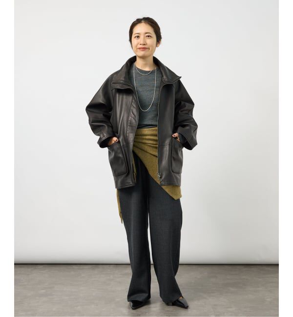 VERMEIL par iena「《予約》ウールテレコ プルオーバー」|Tシャツ・カットソー|