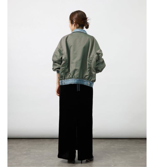 VERMEIL par iena「upper hights アッパーハイツ The Surplus Mix ジャケット」|ブルゾン・スタジャン|