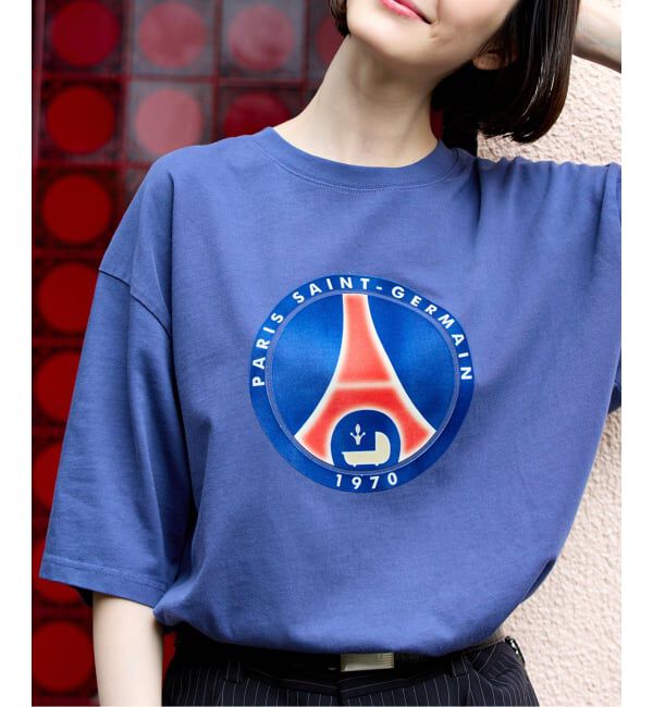 Paris Saint-Germain「【Paris Saint-Germain 】 JP Classic Flock Logo Tee 2」|Tシャツ・カットソー|