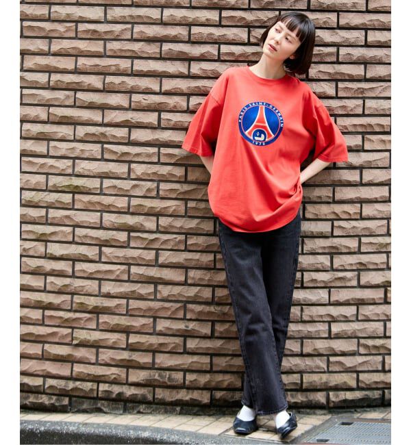 Paris Saint-Germain「【Paris Saint-Germain 】 JP Classic Flock Logo Tee 2」|Tシャツ・カットソー|