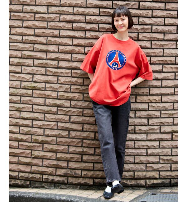 Paris Saint-Germain「【Paris Saint-Germain 】 JP Classic Flock Logo Tee 2」|Tシャツ・カットソー|