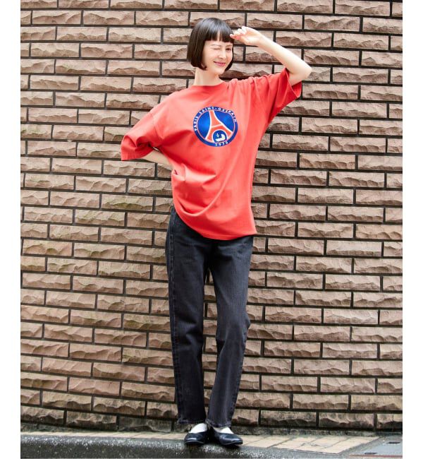 Paris Saint-Germain「【Paris Saint-Germain 】 JP Classic Flock Logo Tee 2」|Tシャツ・カットソー|