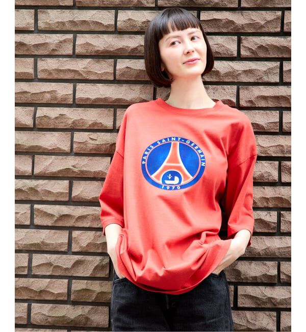 Paris Saint-Germain「【Paris Saint-Germain 】 JP Classic Flock Logo Tee 2」|Tシャツ・カットソー|