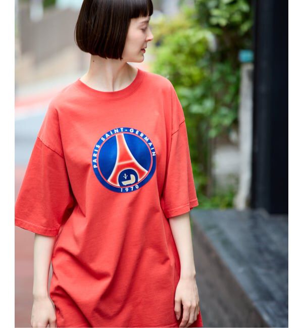 Paris Saint-Germain「【Paris Saint-Germain 】 JP Classic Flock Logo Tee 2」|Tシャツ・カットソー|