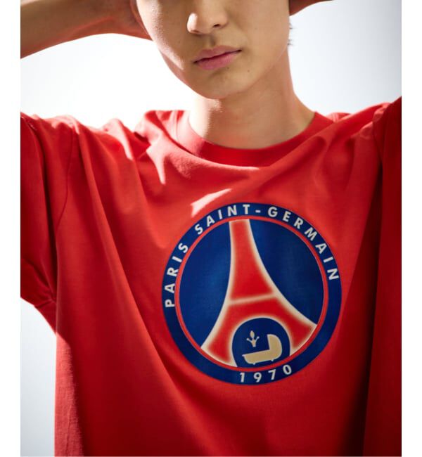 Paris Saint-Germain「【Paris Saint-Germain 】 JP Classic Flock Logo Tee 2」|Tシャツ・カットソー|