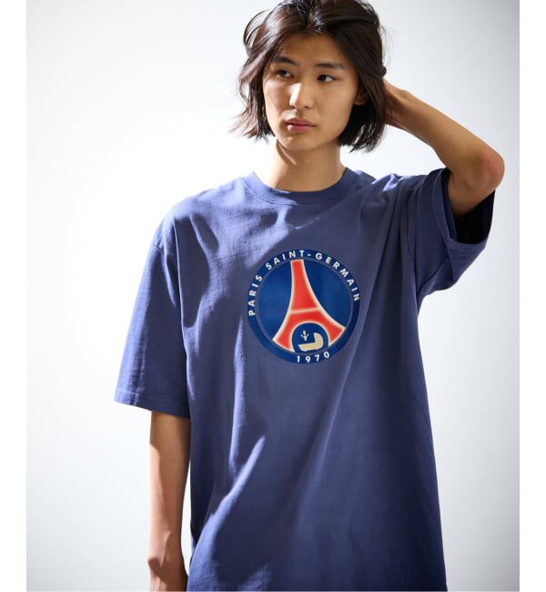 Paris Saint-Germain「【Paris Saint-Germain 】 JP Classic Flock Logo Tee 2」|Tシャツ・カットソー|
