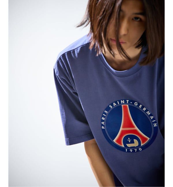 Paris Saint-Germain「【Paris Saint-Germain 】 JP Classic Flock Logo Tee 2」|Tシャツ・カットソー|