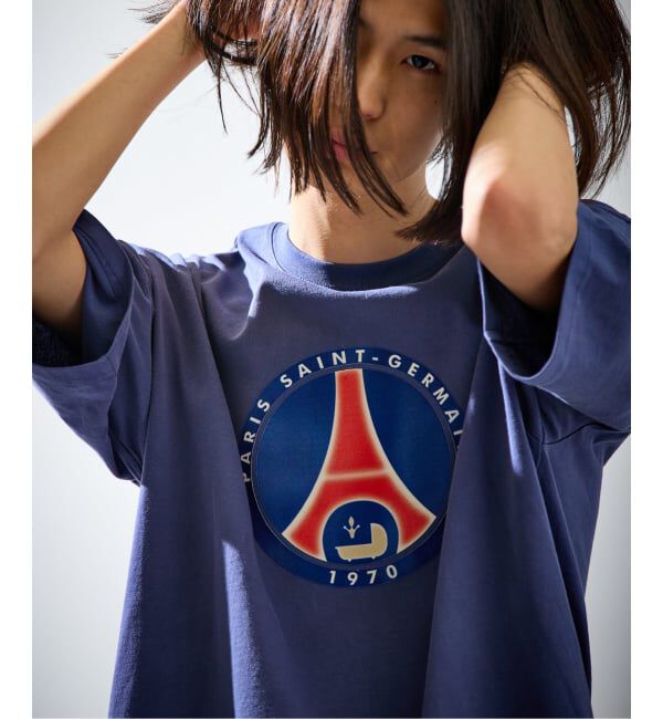 Paris Saint-Germain「【Paris Saint-Germain 】 JP Classic Flock Logo Tee 2」|Tシャツ・カットソー|