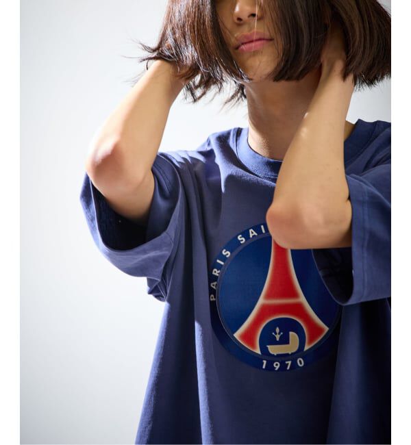 Paris Saint-Germain「【Paris Saint-Germain 】 JP Classic Flock Logo Tee 2」|Tシャツ・カットソー|