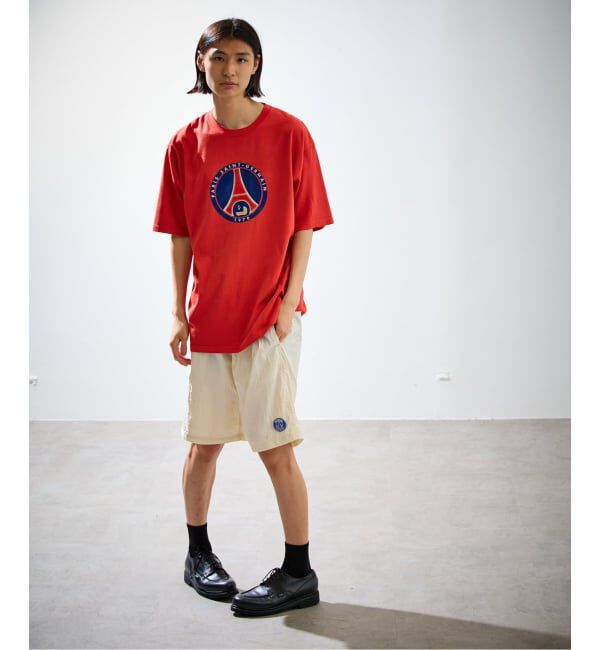 Paris Saint-Germain「【Paris Saint-Germain 】 JP Classic Flock Logo Tee 2」|Tシャツ・カットソー|