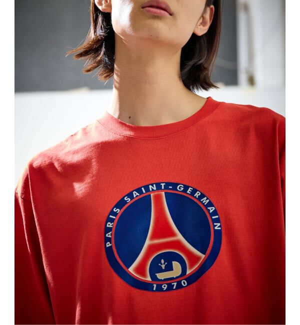 Paris Saint-Germain「【Paris Saint-Germain 】 JP Classic Flock Logo Tee 2」|Tシャツ・カットソー|