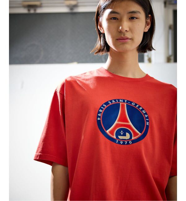 Paris Saint-Germain「【Paris Saint-Germain 】 JP Classic Flock Logo Tee 2」|Tシャツ・カットソー|