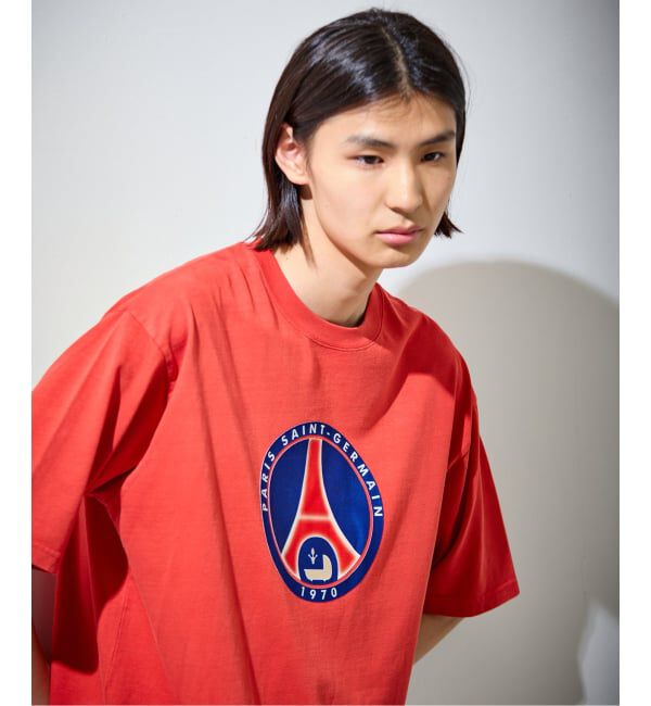 Paris Saint-Germain「【Paris Saint-Germain 】 JP Classic Flock Logo Tee 2」|Tシャツ・カットソー|