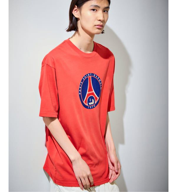 Paris Saint-Germain「【Paris Saint-Germain 】 JP Classic Flock Logo Tee 2」|Tシャツ・カットソー|