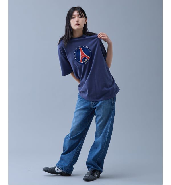 Paris Saint-Germain「【Paris Saint-Germain 】 JP Classic Flock Logo Tee 2」|Tシャツ・カットソー|