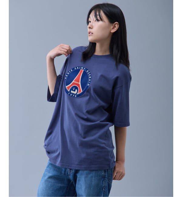 Paris Saint-Germain「【Paris Saint-Germain 】 JP Classic Flock Logo Tee 2」|Tシャツ・カットソー|
